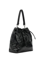 DEINET D STITCH PADDING MINI BAG IN BLACK