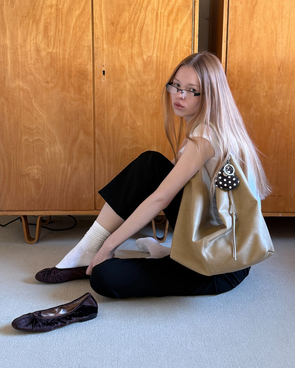 [FINDKAPOOR] RENTA BAG 35 - TAUPE BEIGE