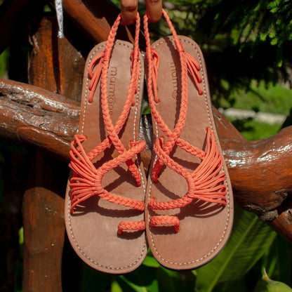 [handmade] "EXPLORE" SANDALS 編織涼鞋 - 10colors (pale)