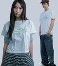 niceghostclub sketch 3star basic tee [white]