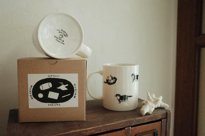 韓國文創 chocolateye modaeri  mug cup 350ml - made in Korea (by Yeonju Choi)