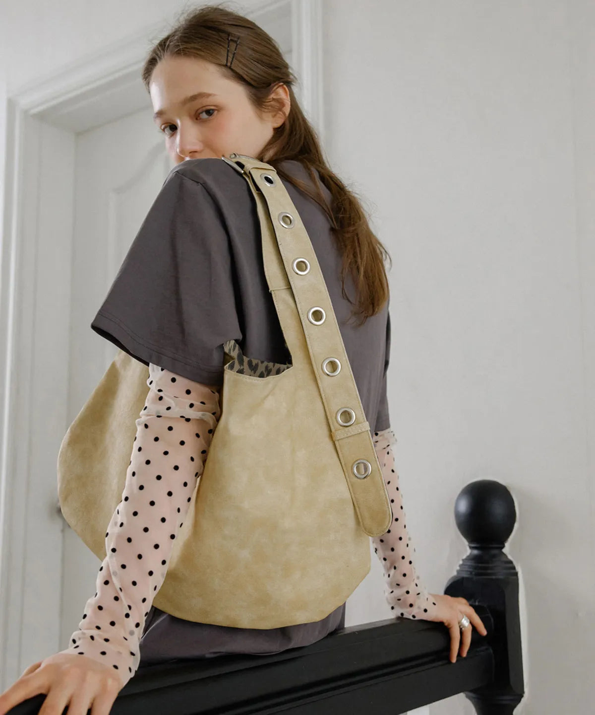 [黑五特價🖤] BUCKLE REVERSIBLE SHOULDER BAG_9COLOR