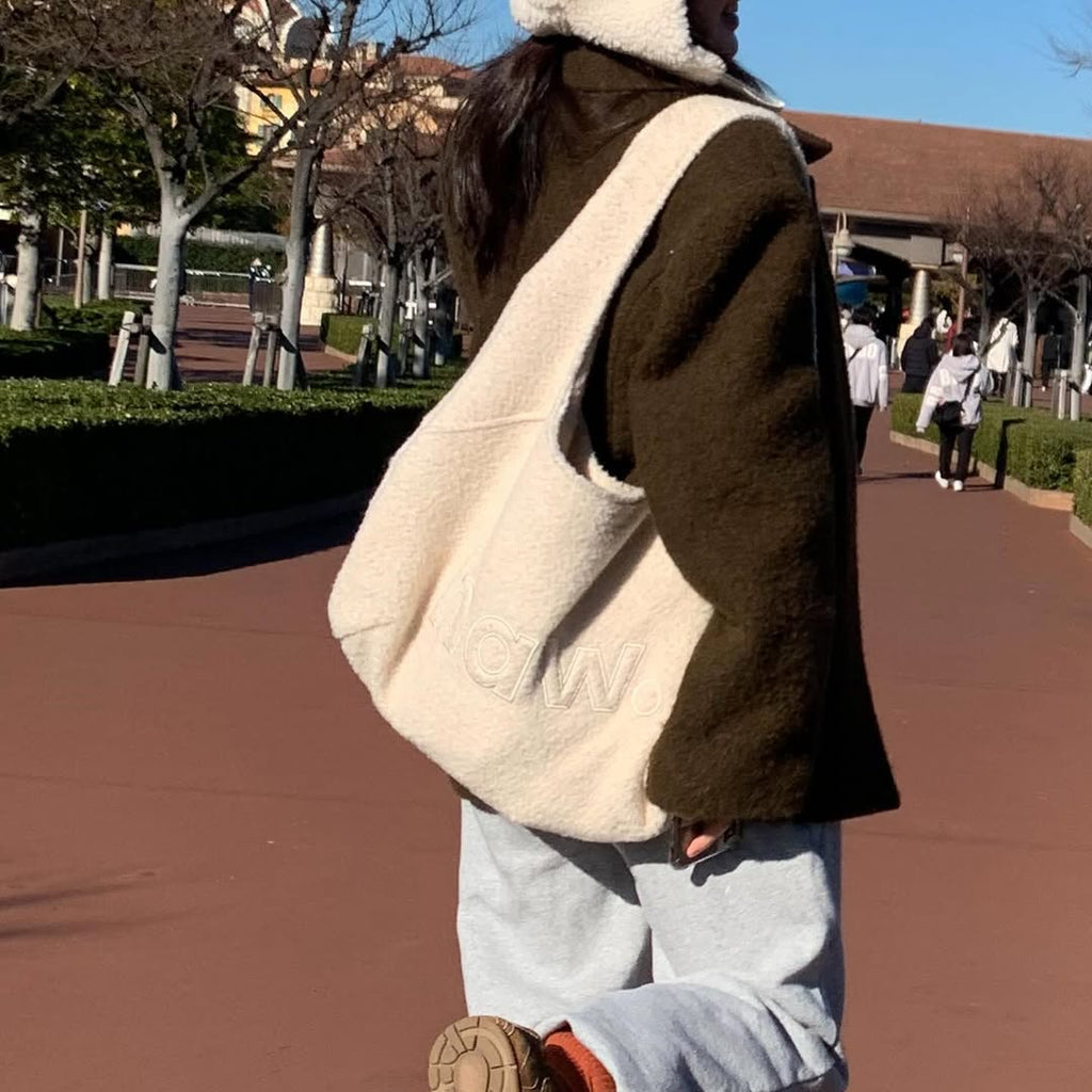 haw Pebble Totebag (40%wool) / 4colors