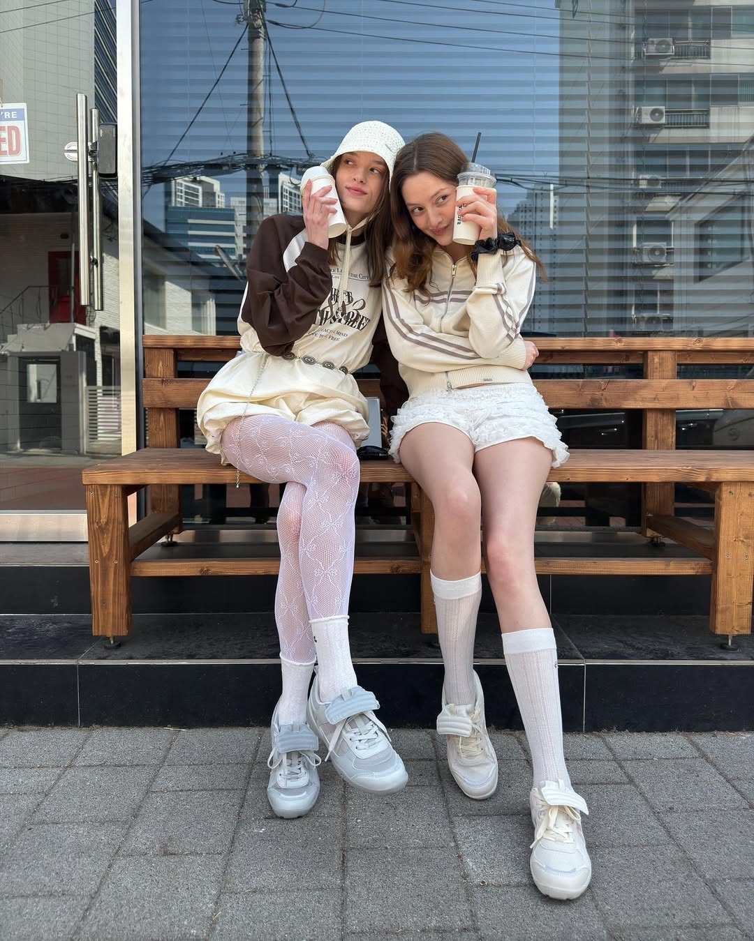 OTZ FLAP SNEAKERS / BEIGE