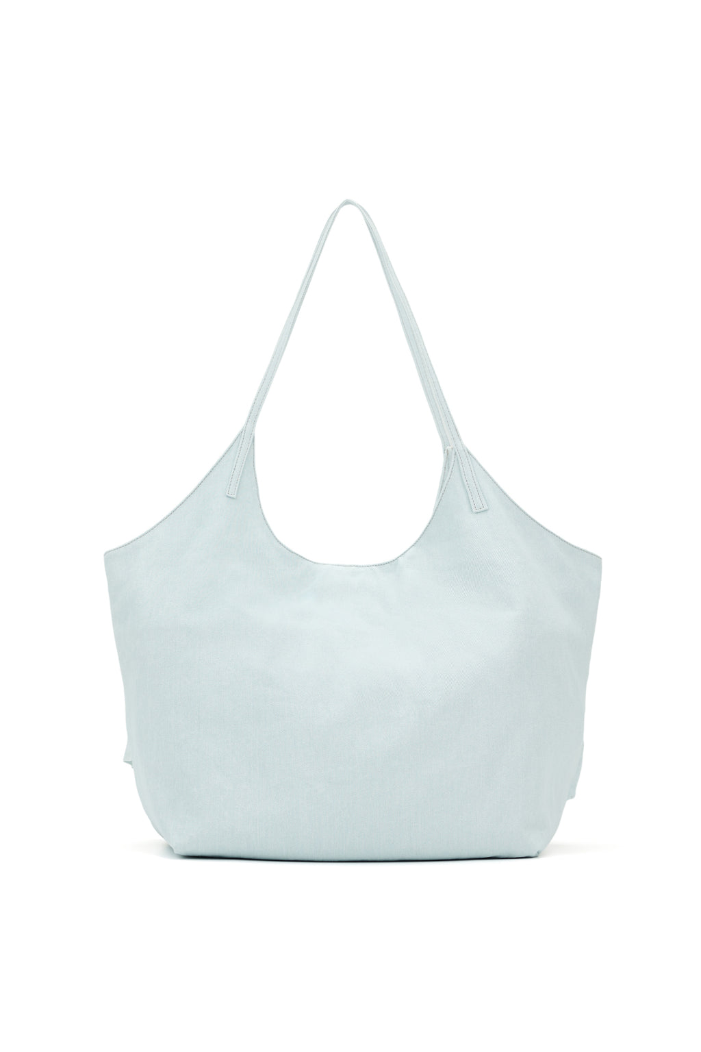 FRILL BIG BAG IN DENIM