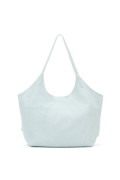 FRILL BIG BAG IN DENIM