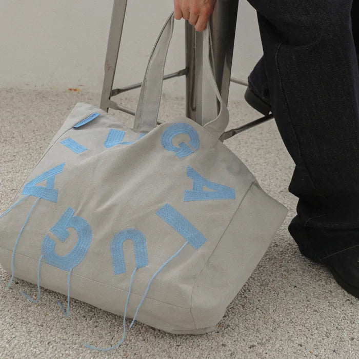 IUGA Big Shopper Bag (Grey)