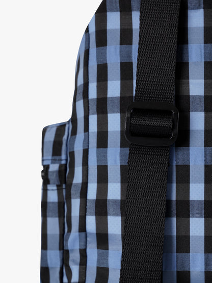 fennec Berry Pocket Backpack / check blue