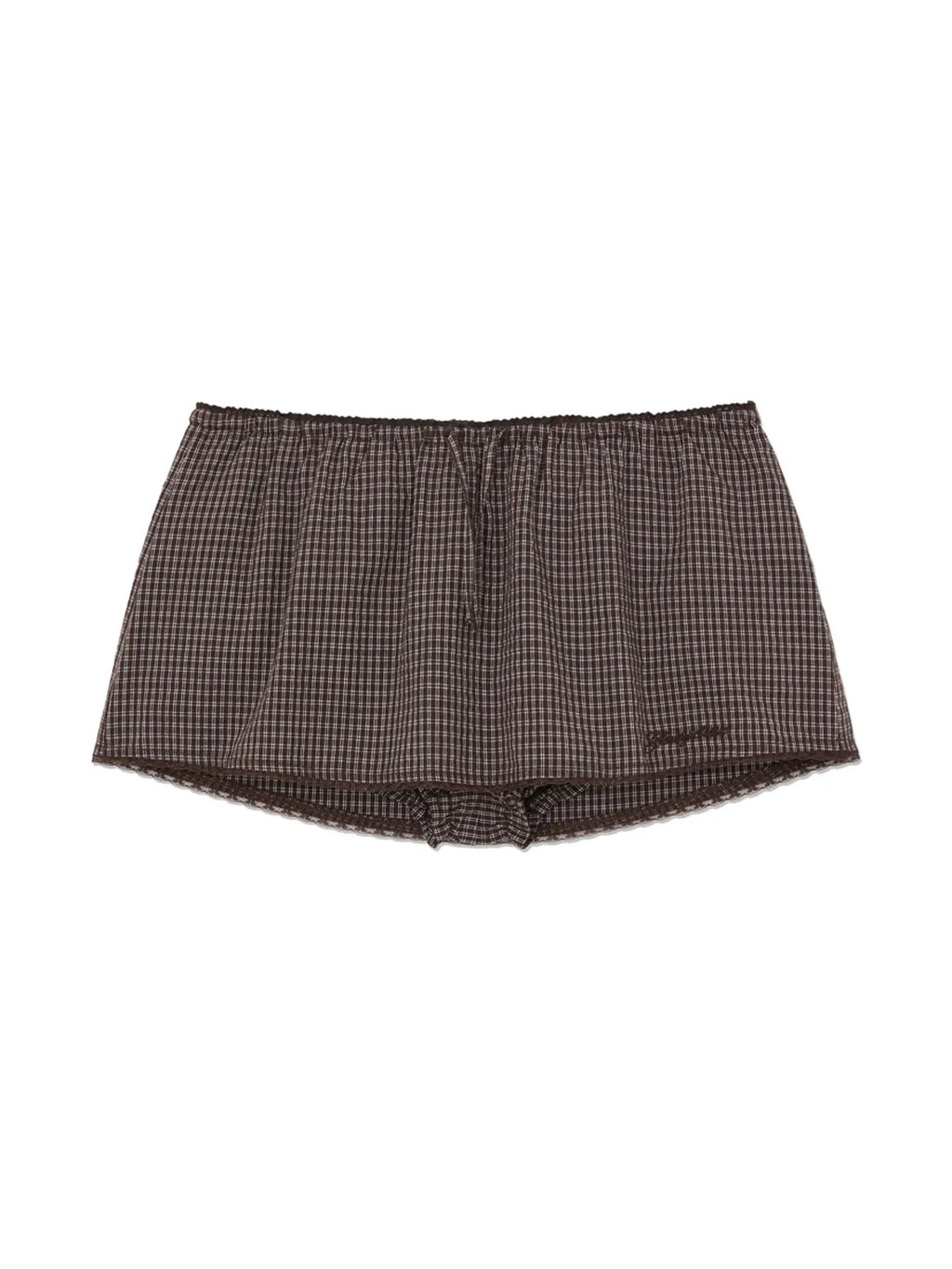[GLOWNY] G CLASSIC LACE-UP MINI SKIRT_5 COLORS