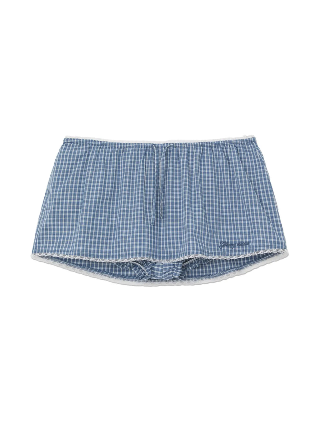 [GLOWNY] G CLASSIC LACE-UP MINI SKIRT_5 COLORS