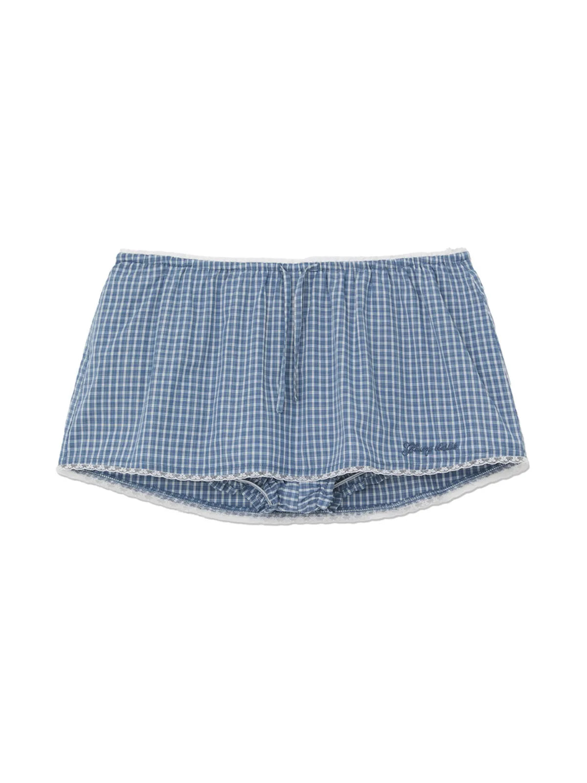 [GLOWNY] G CLASSIC LACE-UP MINI SKIRT_5 COLORS