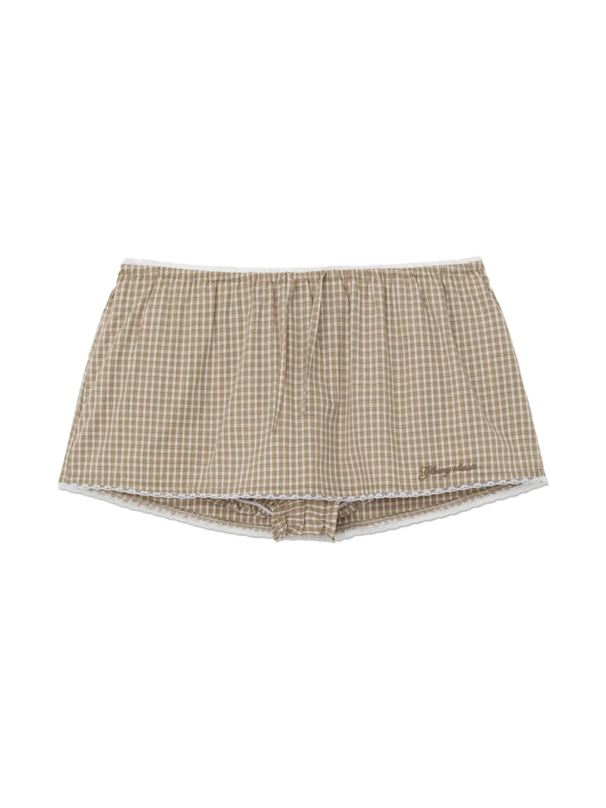 [GLOWNY] G CLASSIC LACE-UP MINI SKIRT_5 COLORS