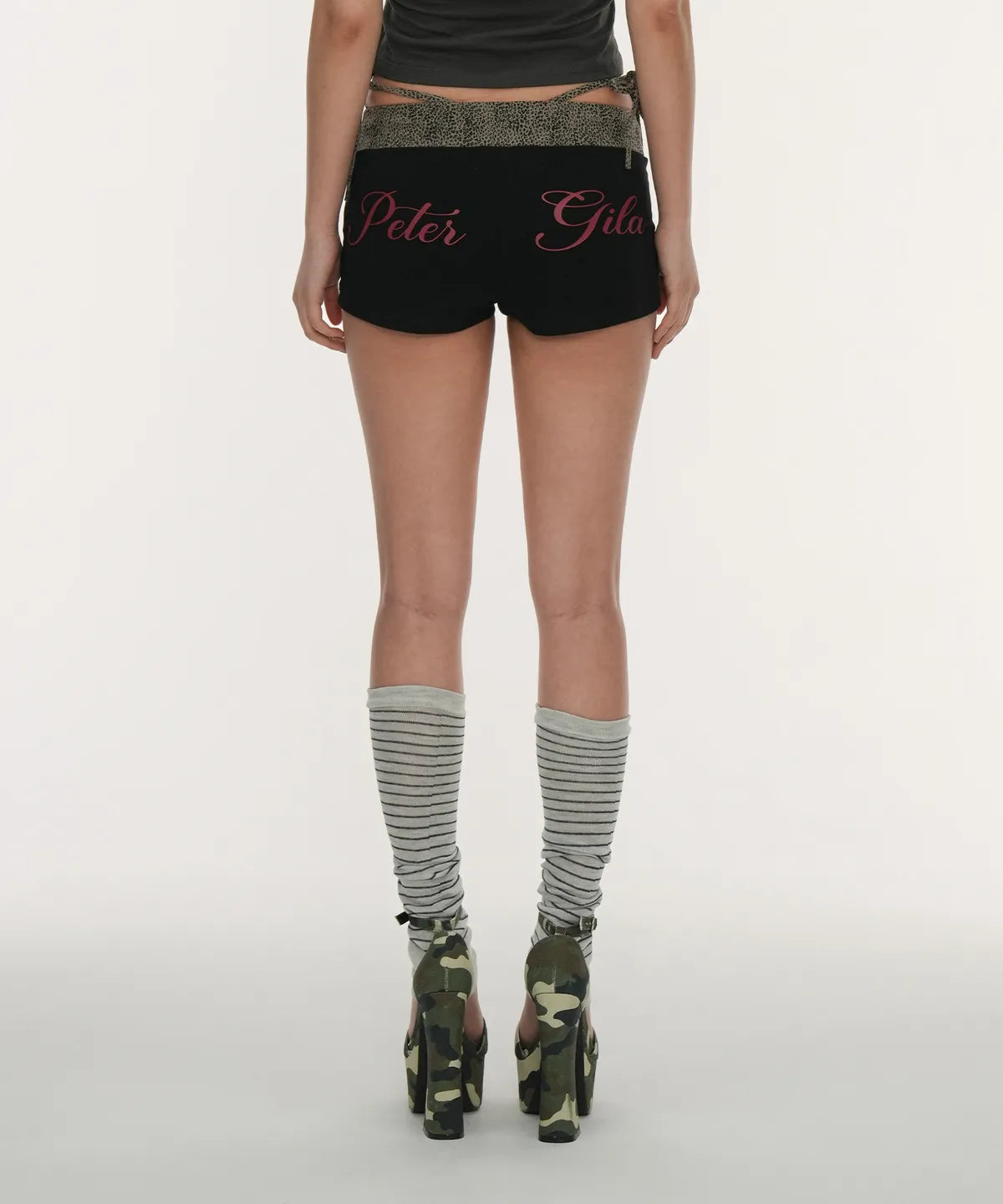[GILA ARCHIVE] STRAP WAIST MICRO SHORTS_3 COLORS