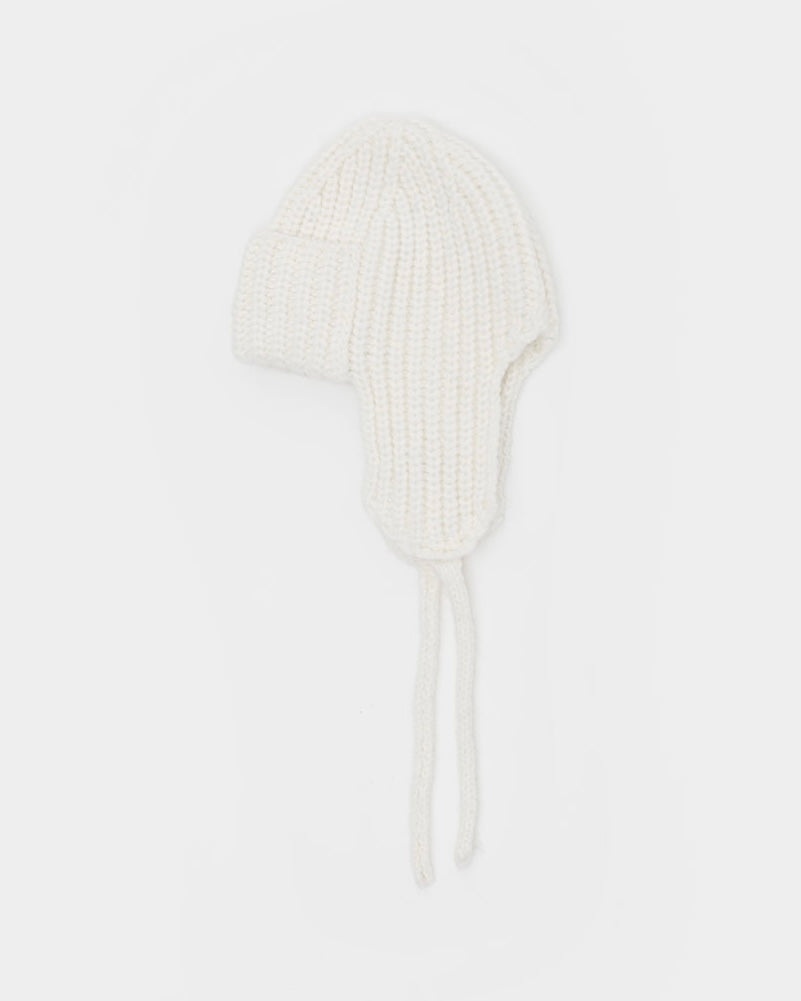 [karina同款🎀] Cree Trapper Wool Knit Beanie / 4colors