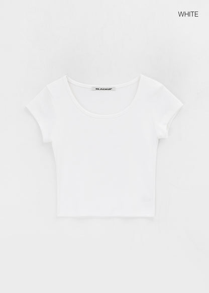 [韓國銷量破千][B-BASIC] Cool Standard U Neck Tee / 4colors