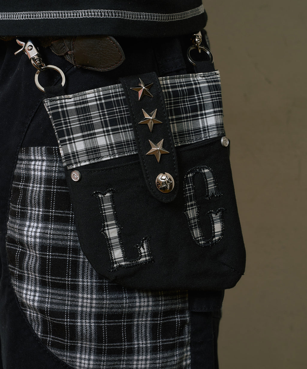 LSC LC LOGO APPLIQUE REMOVABLE BAG (BLACK)