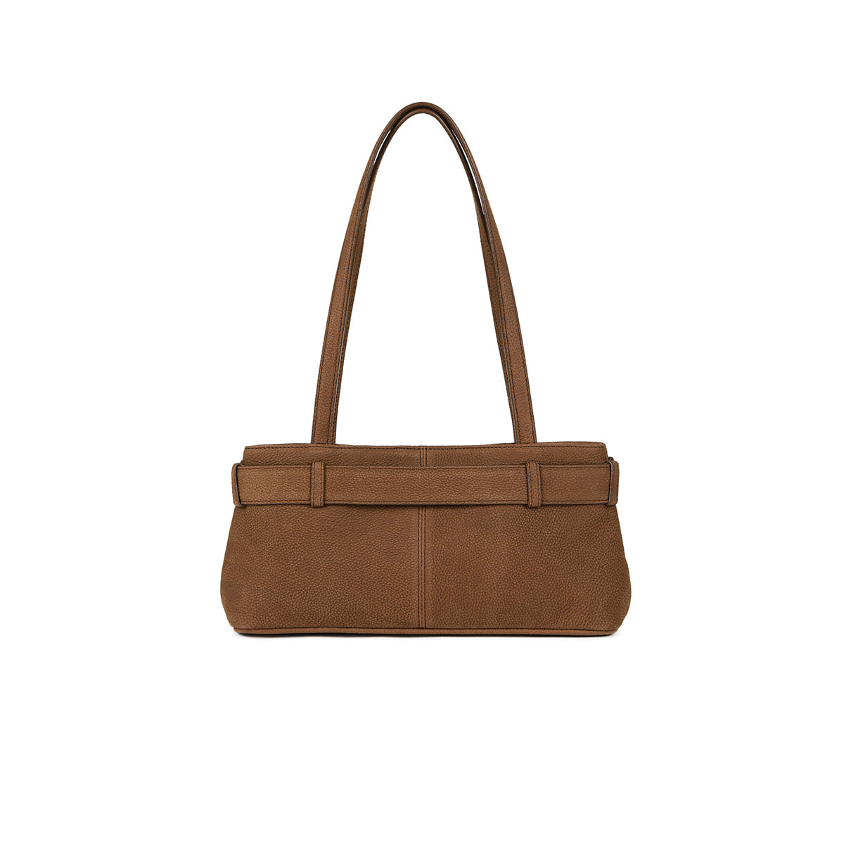 OSOI SHOULDER BROCLE MINI / NUBUCK BROWN