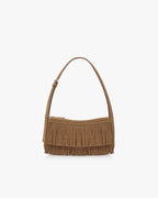 FINDKAPOOR MONO FRINGE BAG 24 - CAMEL