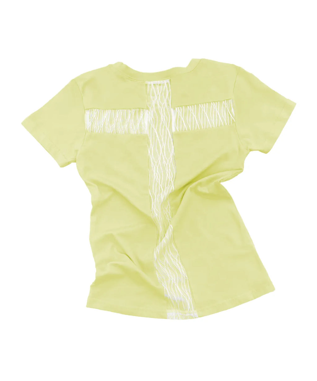 [FANCY CLUB] BACK CROSS TEE_5 COLORS