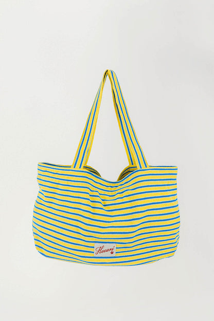 Heeari Poolside Daily Beach Big Bag - Blue Stripe