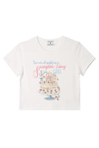 CAKE CROP T-SHIRT (WHITE)