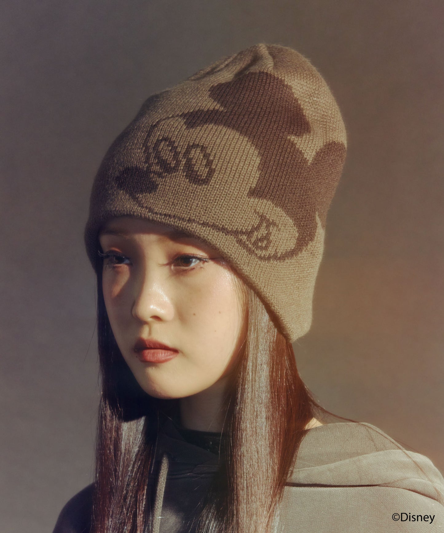 niceghostclub FANTASIA MICKEY MOUSE_BEANIE [BROWN]