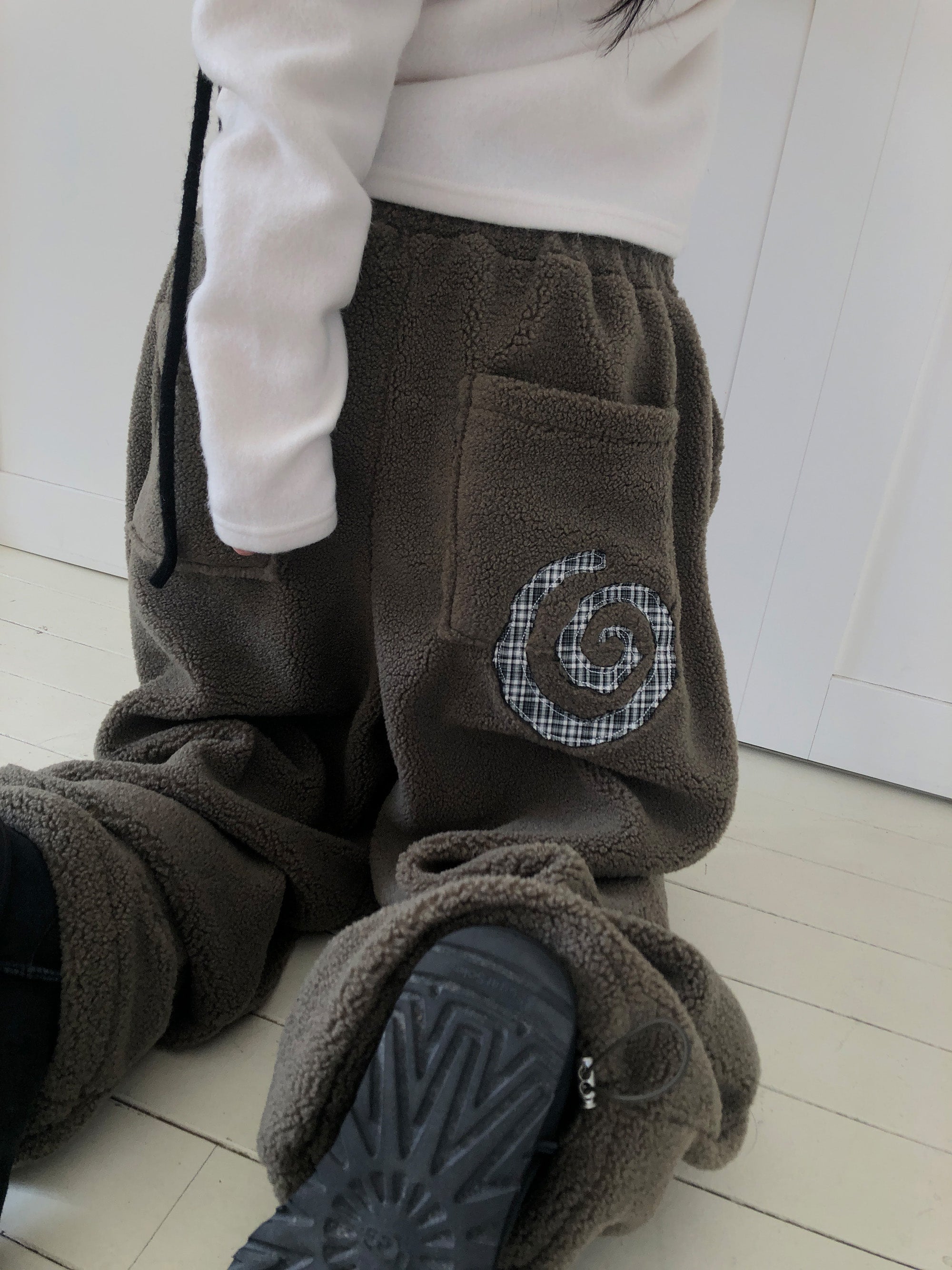 SOFT PILE PANTS - 4 COLORS