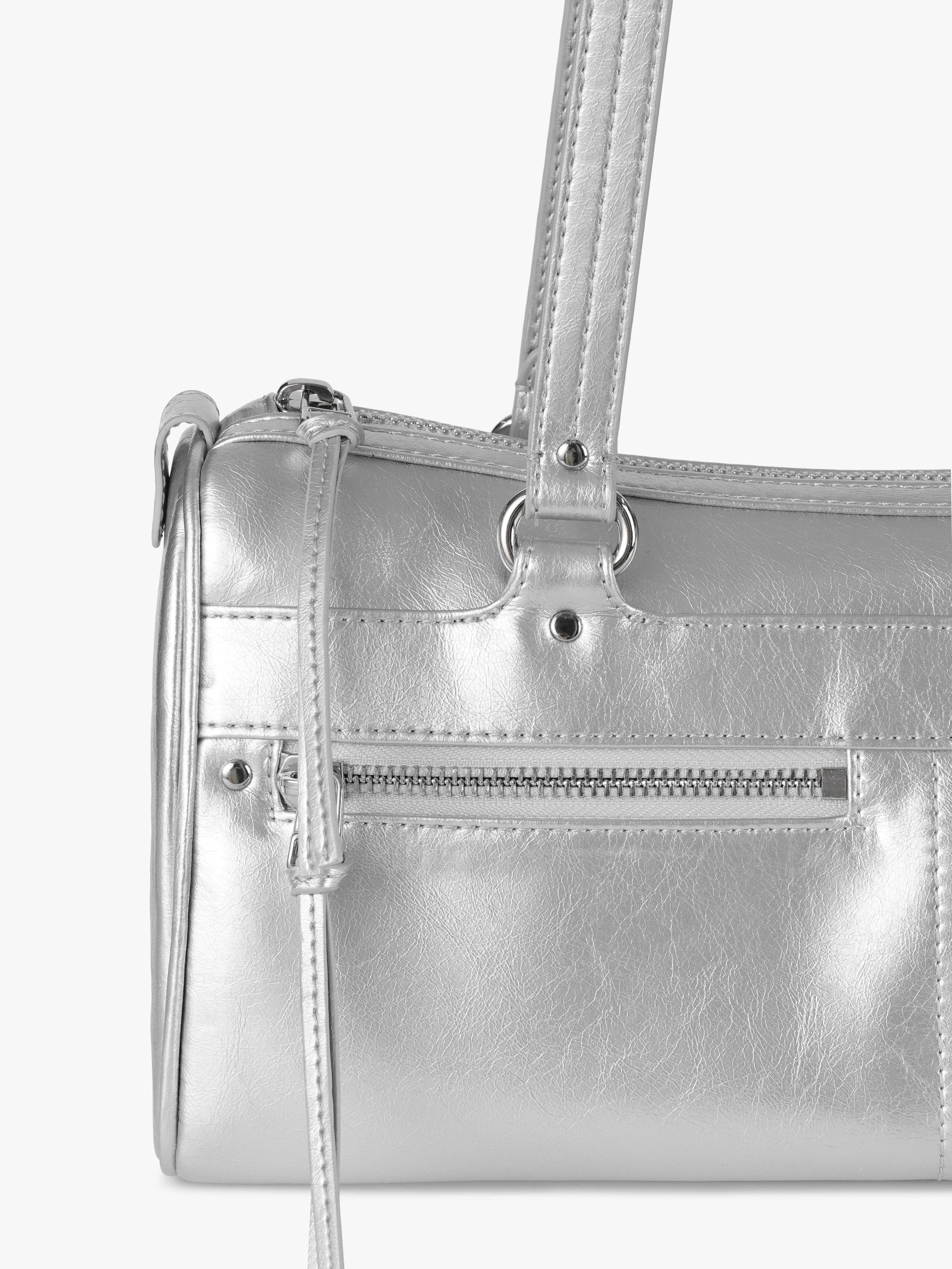 fennec Ready Duffle Shoulder Bag / Silver