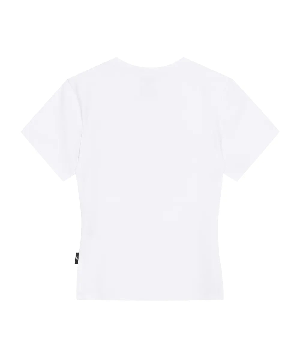 PIN UP GIRL CROP T-SHIRT_WH