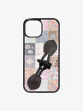 Pink Floral Patchwork Toggle Case (iPhone & Samsung Available)