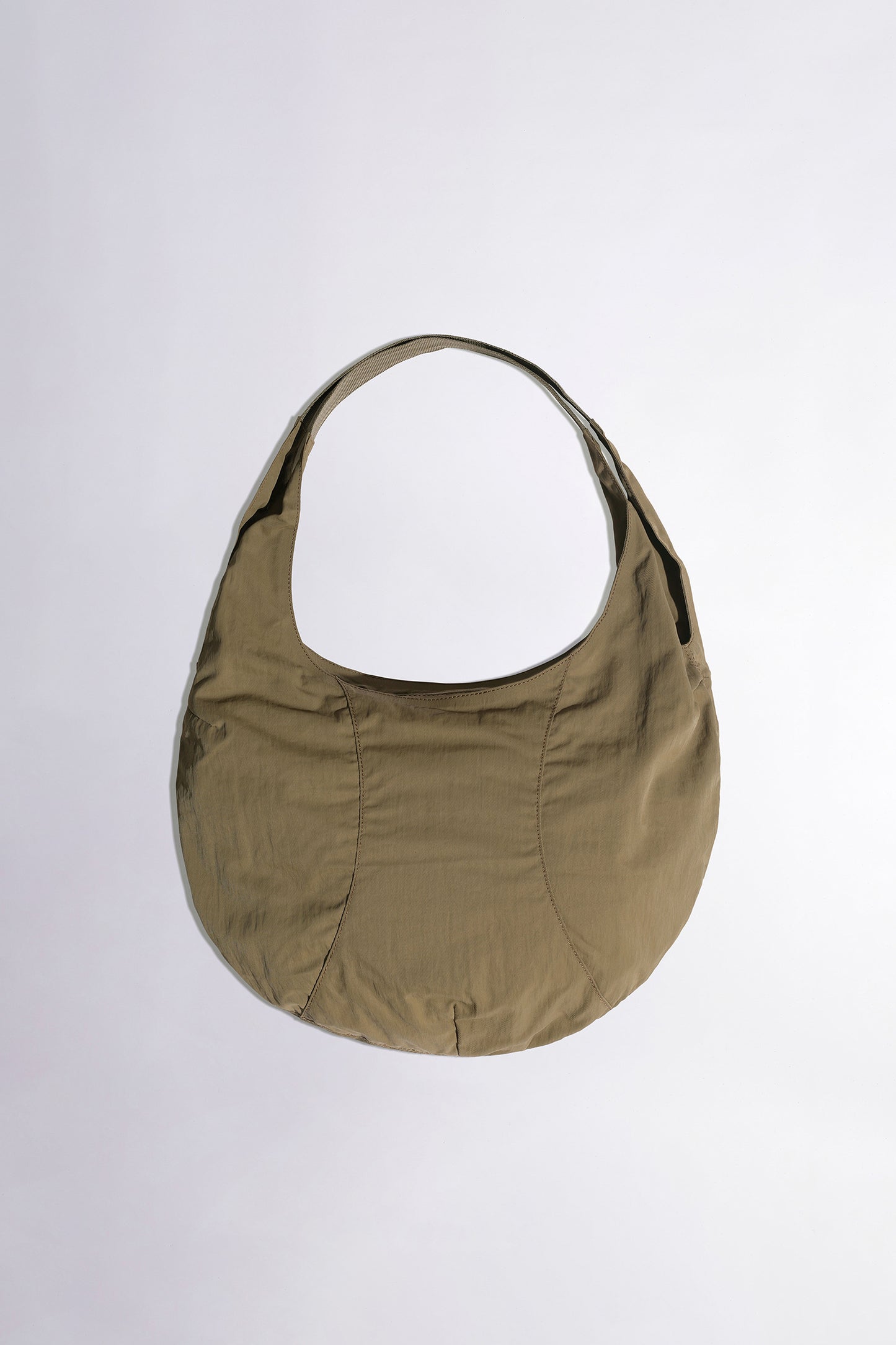 Sculptor Nylon Moon Bag - Brown