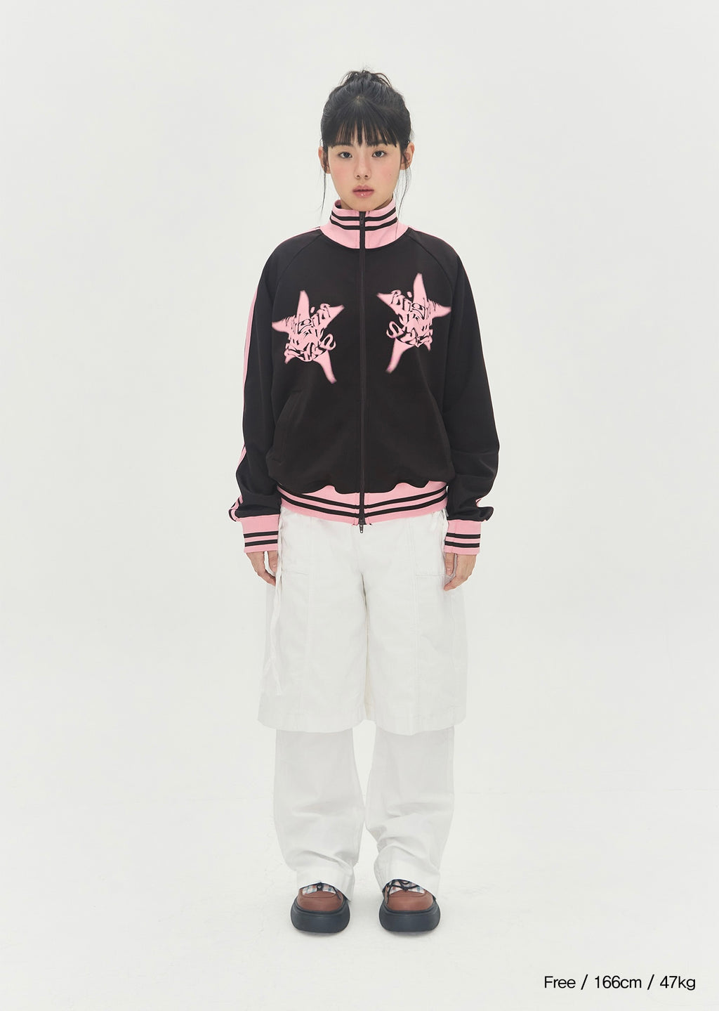 BYEOLBODA GEUDAE TRACK TOP [DEEP BROWN]