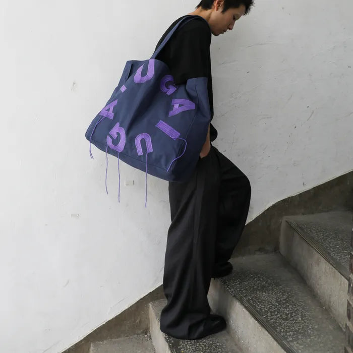 IUGA Big Shopper Bag (Navy)