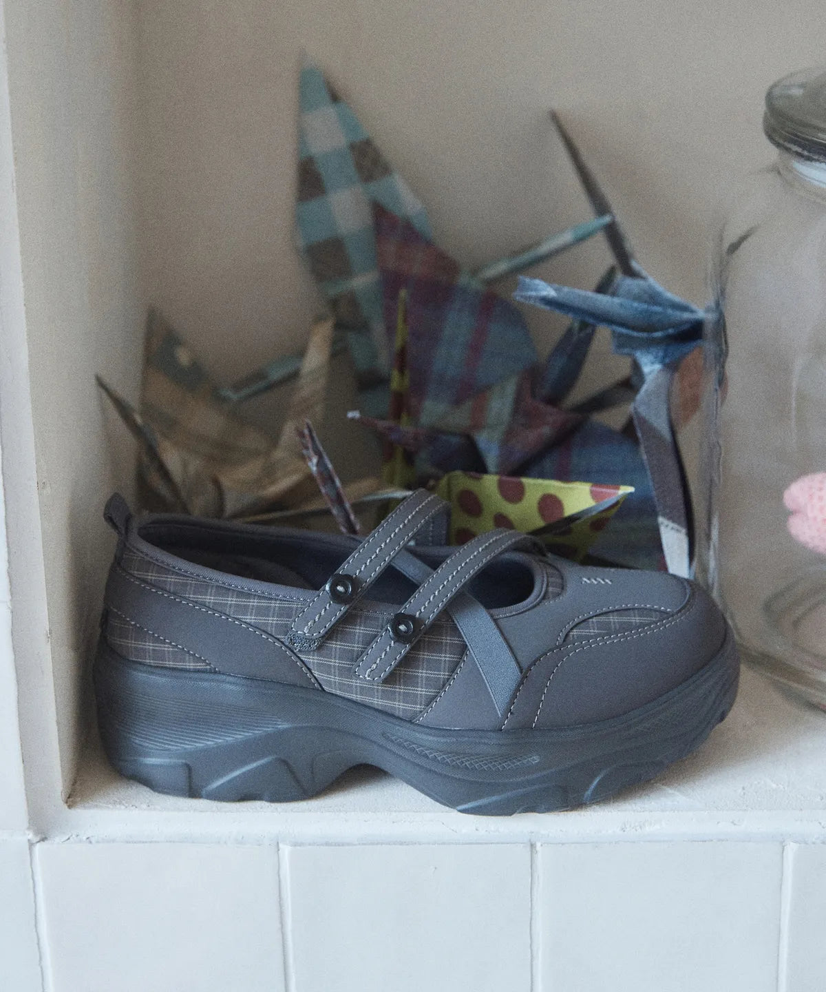 [OTZ x EUNBIN] ROMITA S2 PLATFORM BANDING GREY
