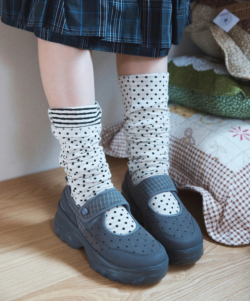 [OTZ x EUNBIN] ROMITA PLATFORM STRAP GREY