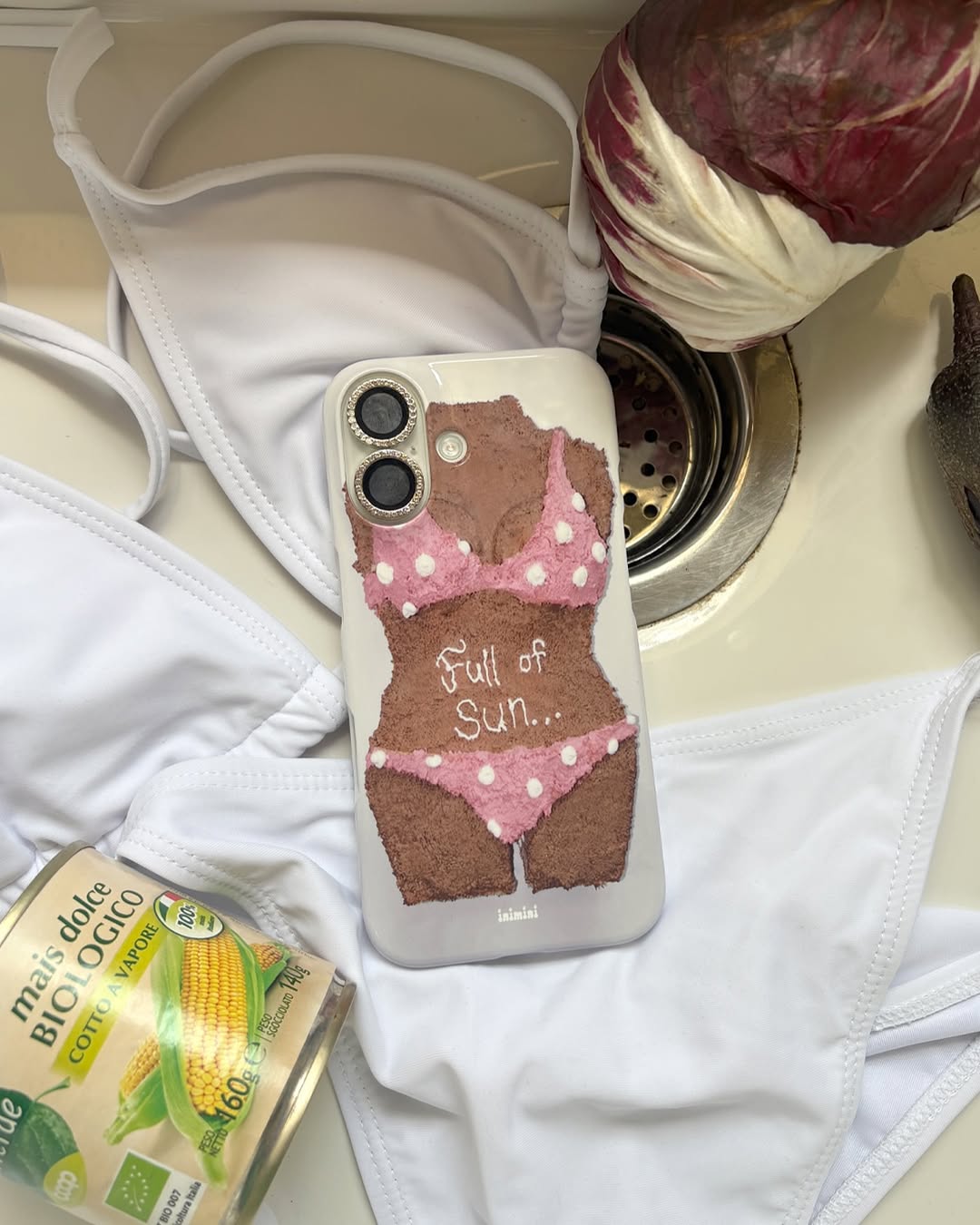 pink dot bikini phone case (有magsafe!!)