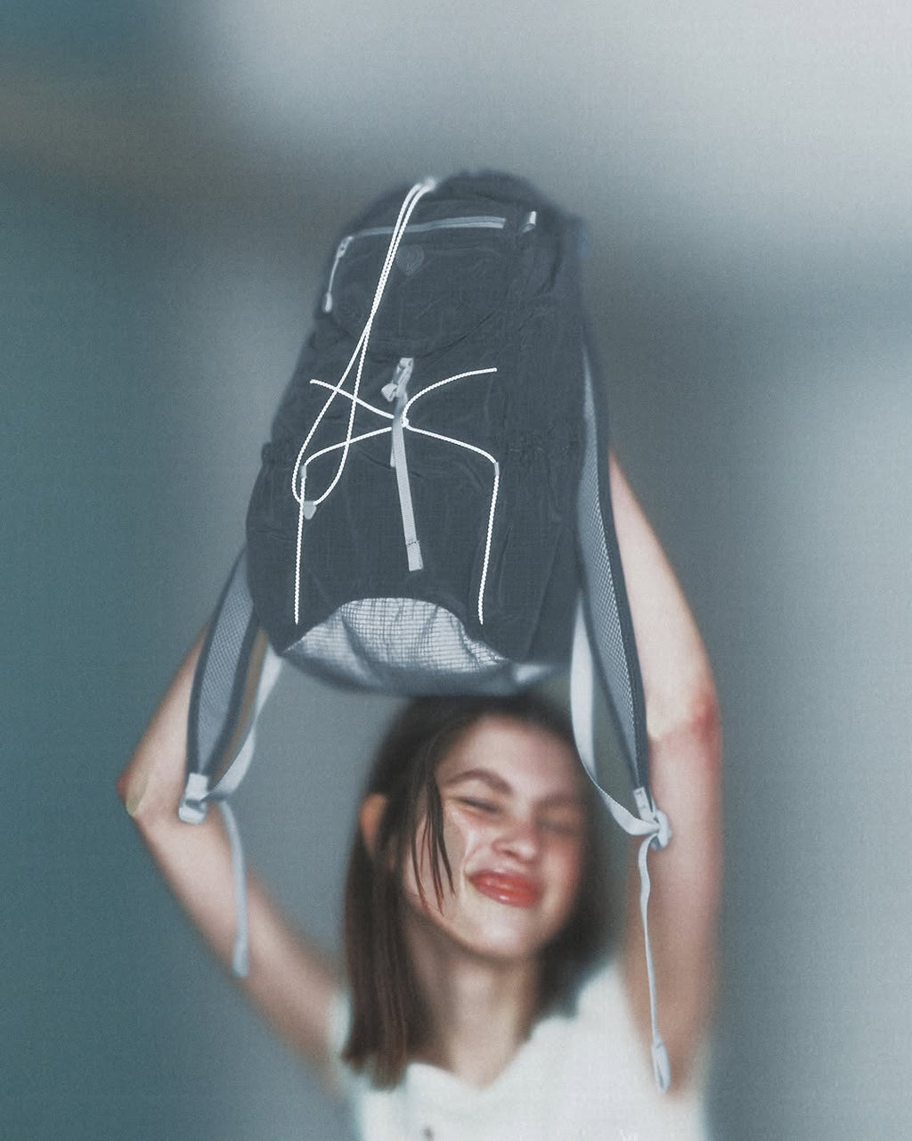 fennec Airy Pocket Backpack / Charcoal