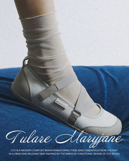 OTZ TULARE BANDING FLAT SHOES / IVORY