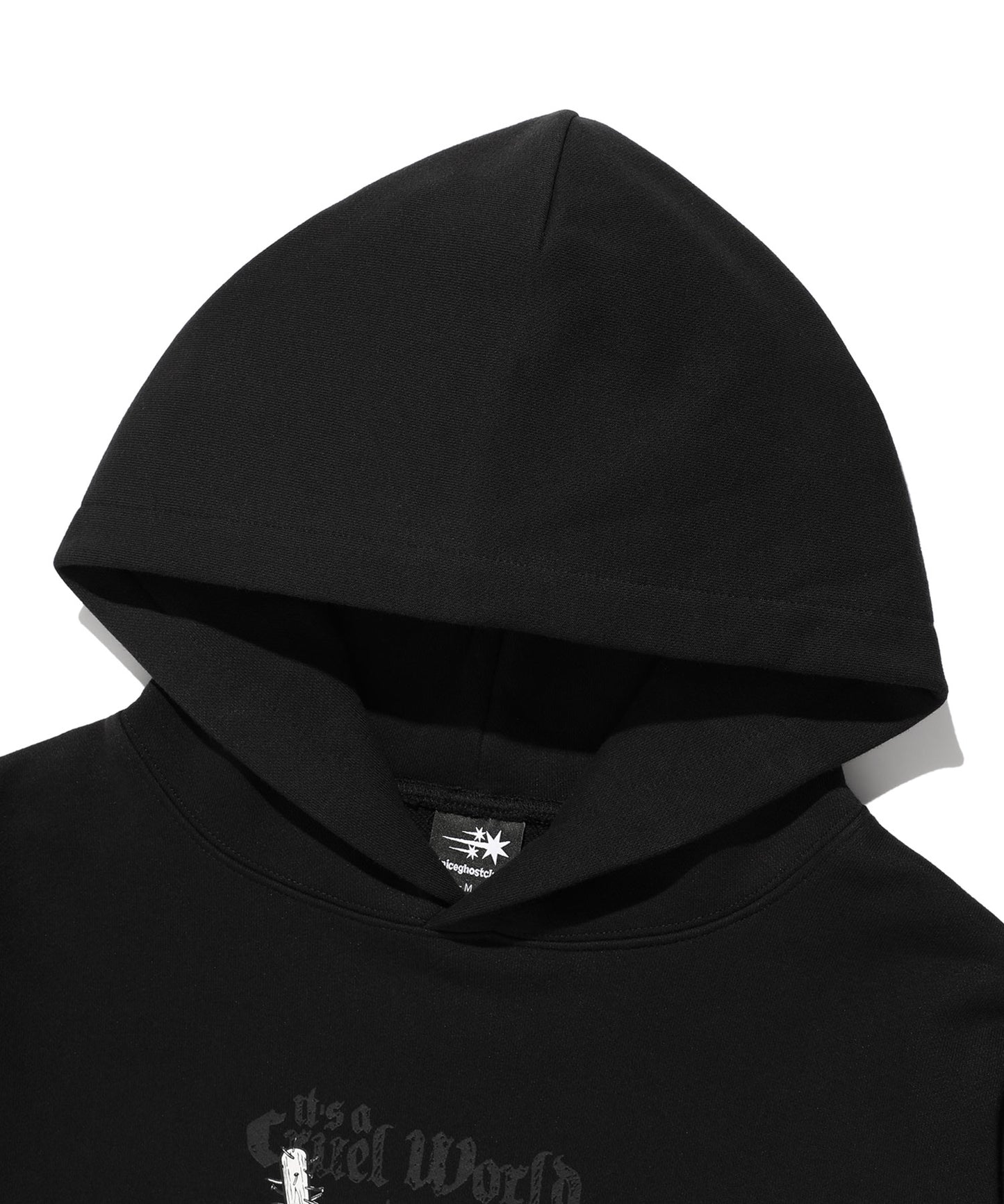 niceghostclub RESTLESS SLEEP HOODIE [BLACK]