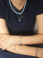 [NFF] Dot Heart Necklace-3colors