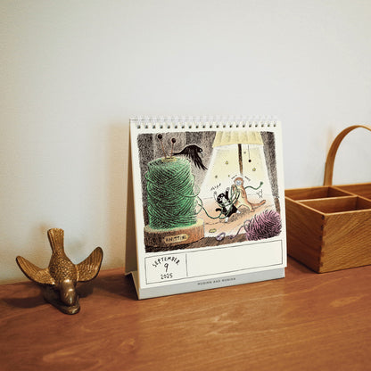 韓國文創 chocolateye 2025 desk calendar (by Yeonju Choi)