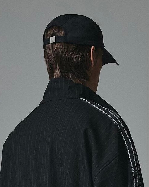 NOT4NERD Cross Symbol Incision Nylon Camp Cap / Black