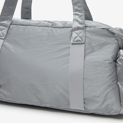 NB New Balance Glossy Ribbon Duffle Bag / Silver