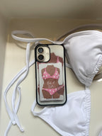 pink dot bikini phone case (有magsafe!!)