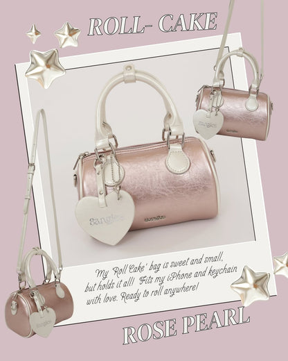 𝑯𝒐𝒍𝒊𝒅𝒂𝒚 𝑺𝑨𝑳𝑬 [香港現貨✨] Mini Roll-Cake Handbag / Crossbody Bag - 7colors