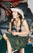 aeae SAFARI BUCKET HAT / BROWN