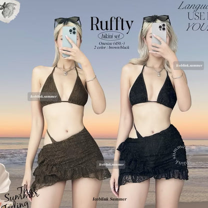 iceblink Ruffty Bikini Set / 2colors