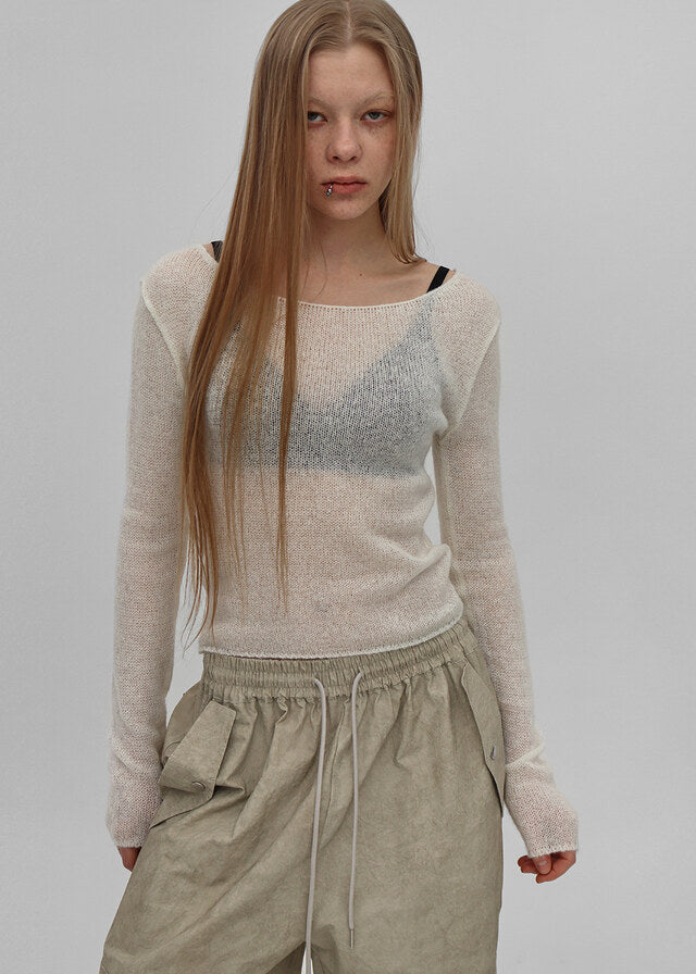 [韓國製造🇰🇷] BLACKUP Houdini See-Through / 2colors