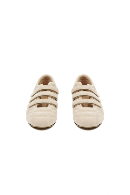 DEINET MOZZI SHOES IN SUEDE BEIGE