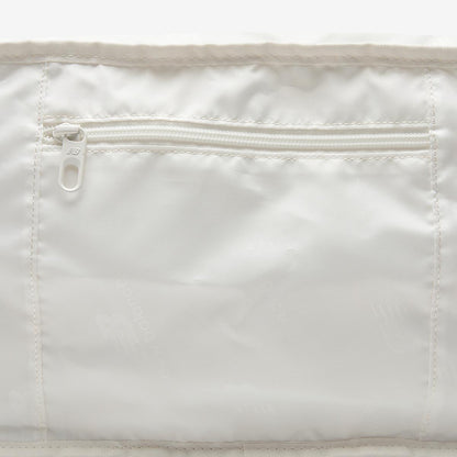 NB New Balance Glossy Ribbon Duffle Bag / White